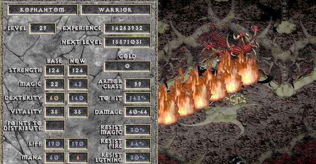 Did anyone notice I had only 21 HP left when Diablo died in normal diff?