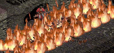 Fire Wall - Mur de feu - Diablo II - JudgeHype